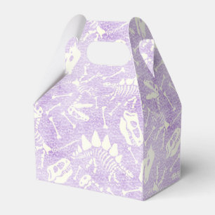 Caja Para Regalos Dino Dig lavender Favor Box