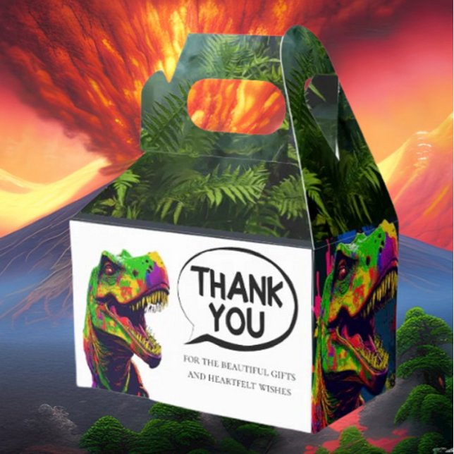 Caja Para Regalos Dino Happy (Bring your dream party to life with our selection of quality Dinosaur themed party supplies )