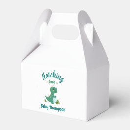 Caja Para Regalos Dinosaurio editable niño niño niño con ducha de ca