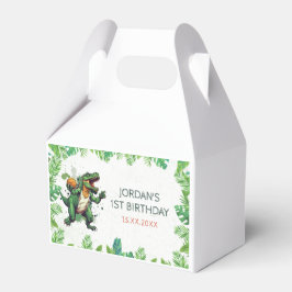 Caja Para Regalos Dinosaurio Fiesta del primer cumpleaños
