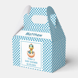 Caja Para Regalos Dinosaurio fuera del Huevo