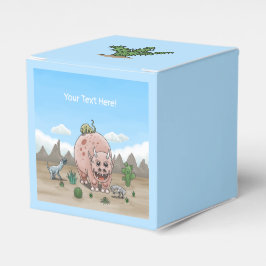 Caja Para Regalos Dinosaurios de fantasía