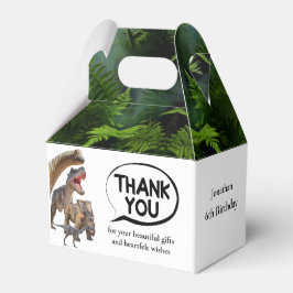 Caja Para Regalos Dinosaurios Jurásico Mundial