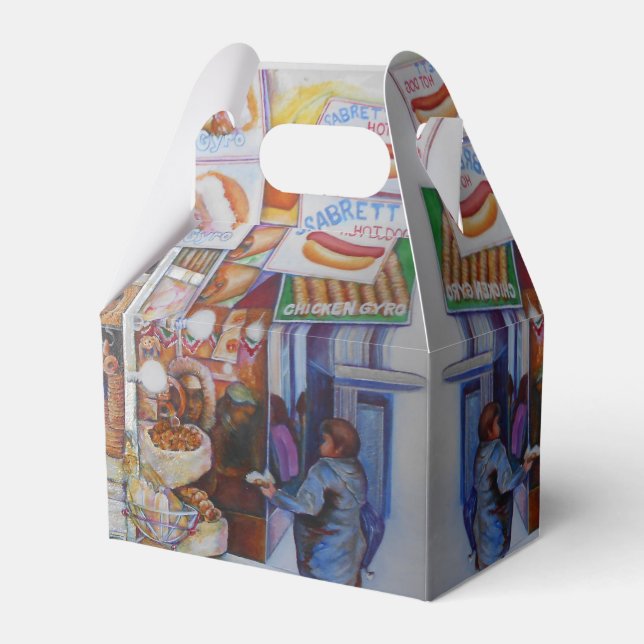 Caja Para Regalos Dios del perro caliente (Front Side)