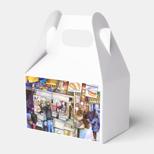 Caja Para Regalos Dios del perro caliente, Nueva York (Front Side)