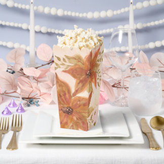 Caja Para Regalos Diseñador Floral de acuarela