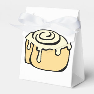 Caja Para Regalos Diseño blanco del dibujo animado del bollo de mie