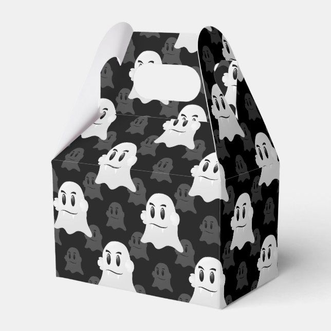 Caja Para Regalos Diseño de Blob de Ghost Cute (Front Side)
