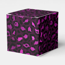 Diseño de la serie Leopardo púrpura y dorado 5