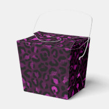 Diseño de la serie Leopardo púrpura y dorado 5