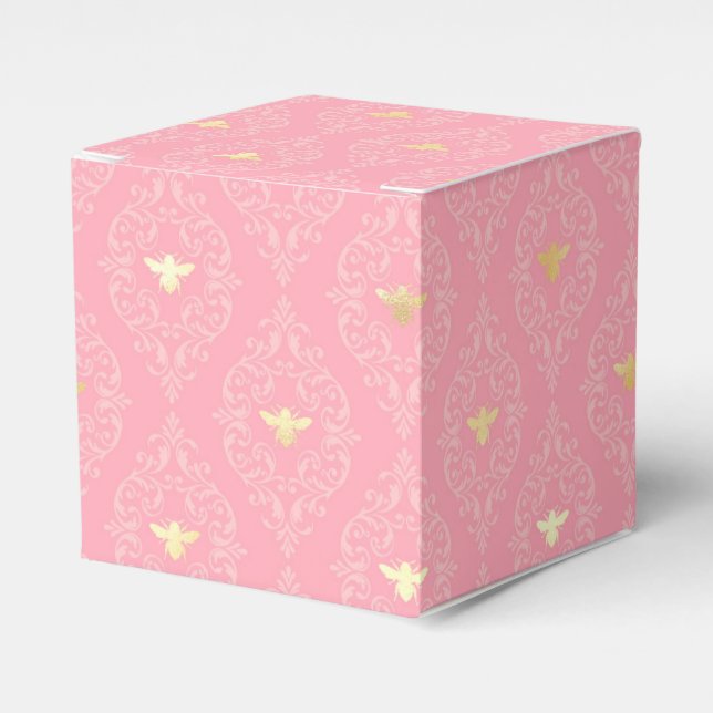 Caja Para Regalos Diseño de la serie Princess Bee #3 (Costado Anverso)