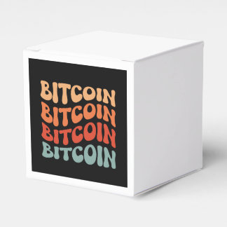 Caja Para Regalos Diseño de la tipografía criptográfica de Bitcoin W