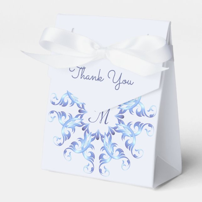 Caja Para Regalos Diseño de Mandala de degradado barroco (Front Side)