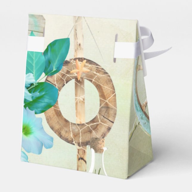 Caja Para Regalos Diseño de serie náutica 2 (Reverso)