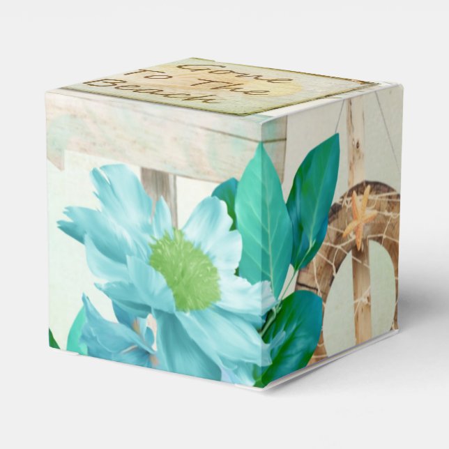 Caja Para Regalos Diseño de serie náutica 2 (Reverso Costado)