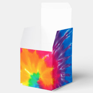 Caja Para Regalos Diseño de tinte psicodélico