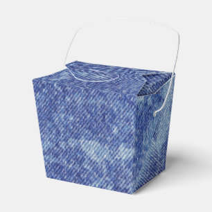 Caja Para Regalos Diseño Denim Lavado #12 @ Emporio Moffa