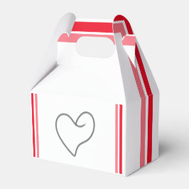 Caja Para Regalos Diseño elegante en forma de corazón