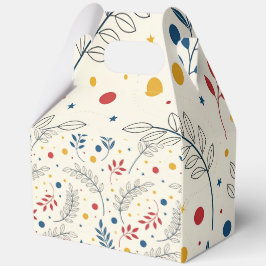 Caja Para Regalos Diseño floral