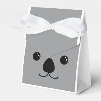 Caja Para Regalos Diseño Gray Koala Cute Cara Animal