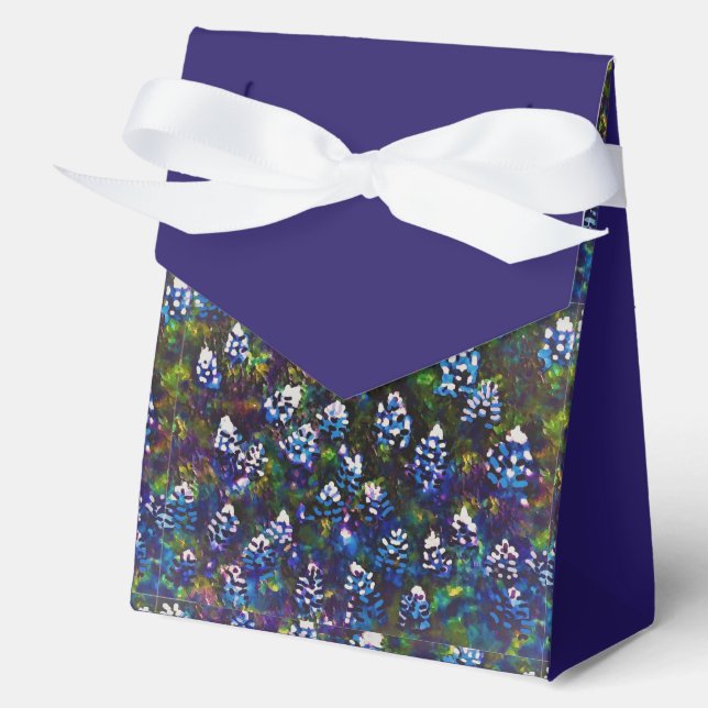 Caja Para Regalos Diseño Texas Blue Bonnet Blitz (Anverso)
