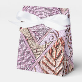 Caja Para Regalos Diseños De Diamantes En Rosa