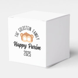 Caja Para Regalos Disfraz de máscaras de mono de Purim