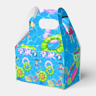 Caja Para Regalos diversión de piscina y cumpleaños de juego