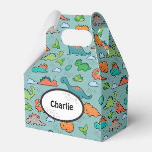 Caja Para Regalos Diversión del dinosaurio