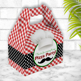Caja Para Regalos Divertido Fiesta Pizza Gracias