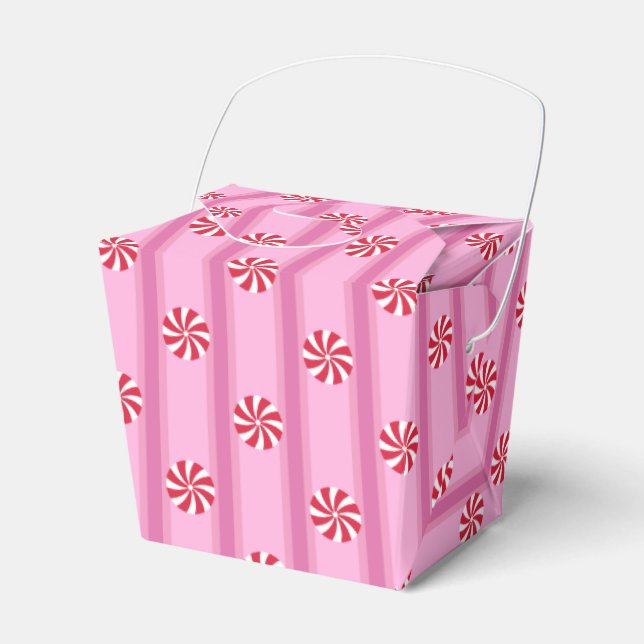 Caja Para Regalos Divertidos y Navidades rosas pimienta dulce (Front Side)