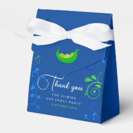 Caja Para Regalos Diviértete con Peapod Navy Blue Trillizos Fiesta C
