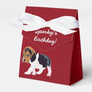 Caja Para Regalos Doggie Bag Birthday Tent Favor Box
