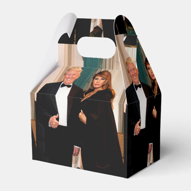 Caja Para Regalos Donald y Melania Trump (Front Side)