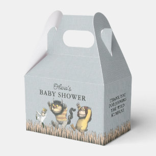 Caja Para Regalos Donde las Cosas Salvajes Están Baby Shower