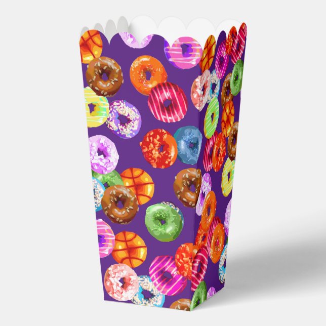 Caja Para Regalos DONUTS patrón continuo 1b (Anverso)