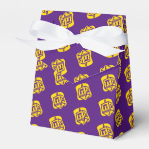 Caja Para Regalos Dorado Dreidel Favor Box
