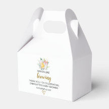 Dos Chicas Baby Shower Gable Box