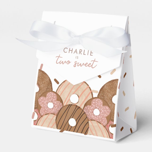 Caja Para Regalos Dos dulces Chicas se niegan a cumplir el cumpleaño (Front Side)