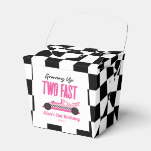 Caja Para Regalos Dos Fiestas del segundo cumpleaños de Race Rápido