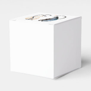 Caja Para Regalos Dos gatos enamorados