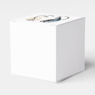 Caja Para Regalos Dos gatos enamorados