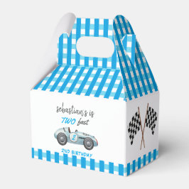 Caja Para Regalos Dos invitaciones de cumpleaños para el auto Fast B
