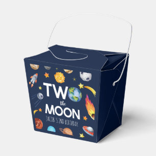 Caja Para Regalos Dos la fiesta de cumpleaños del planeta del espaci