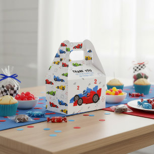 Caja Para Regalos Dos niños de segundo cumpleaños de Carreras rápida