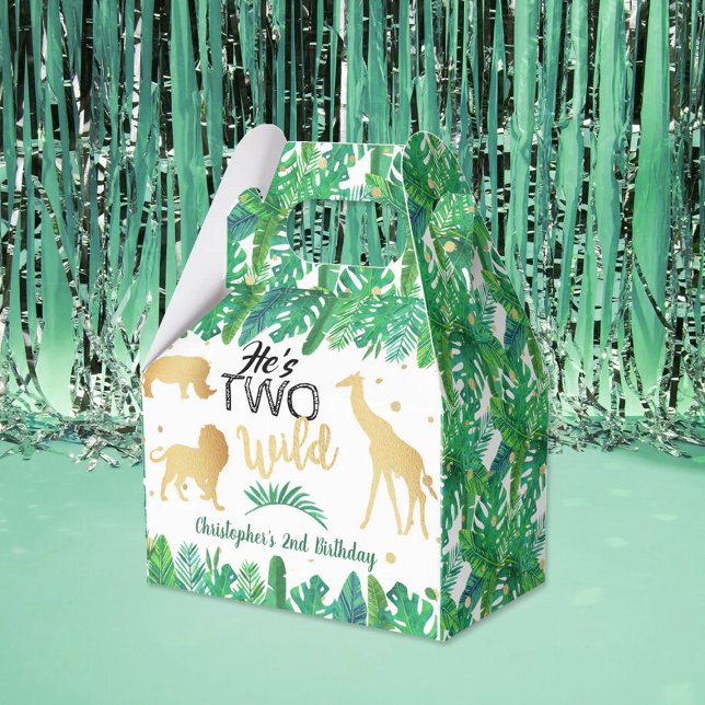Caja Para Regalos Dos Wild Boys en la Segunda Fiesta de Cumpleaños (Subido por el creador)