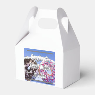 Caja Para Regalos Doughnuts Sweet Bribes In A Box