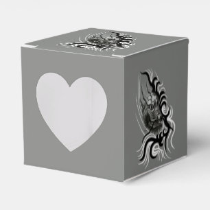 Caja Para Regalos Dragón chino en tatuaje