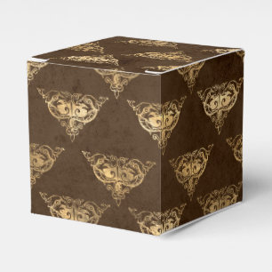 Caja Para Regalos Dragón de cobre y oro