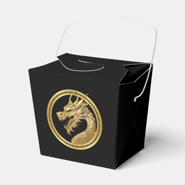 Caja Para Regalos Dragón de oro (Front Side)